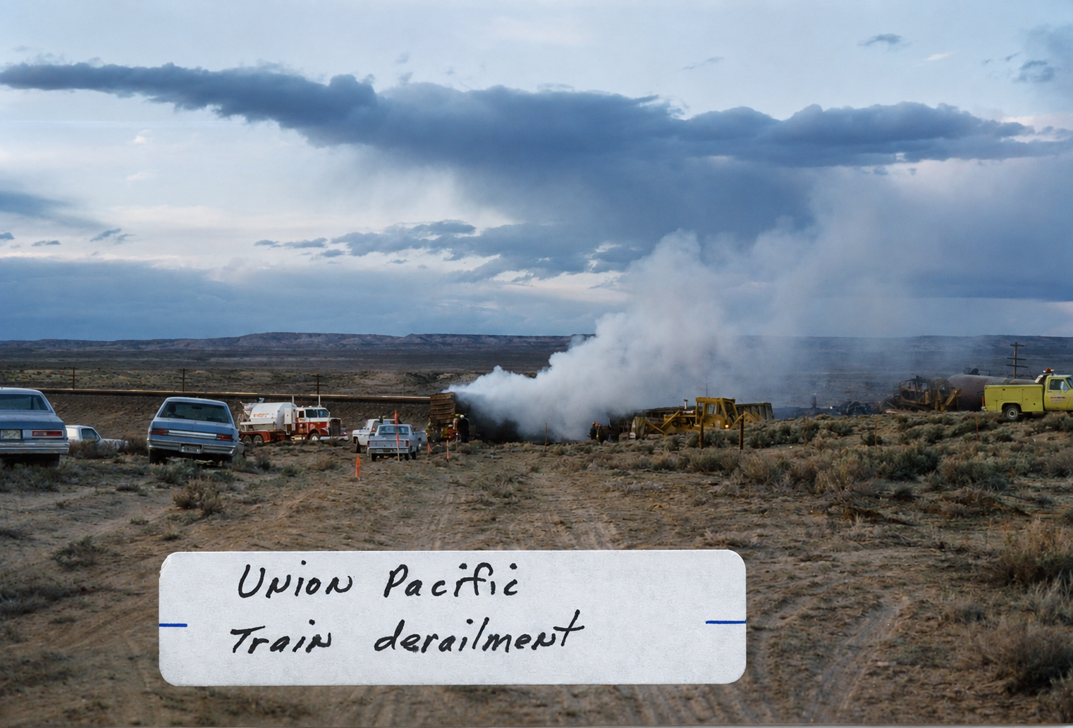 Union Pacific Train Derailment, west of Green River, Wyoming